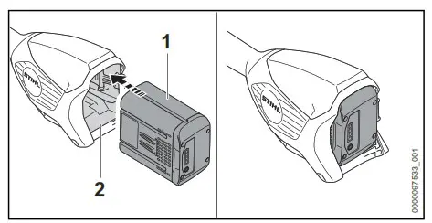 STIHL FSA 86 R Trimmer - Removing and Fitting the