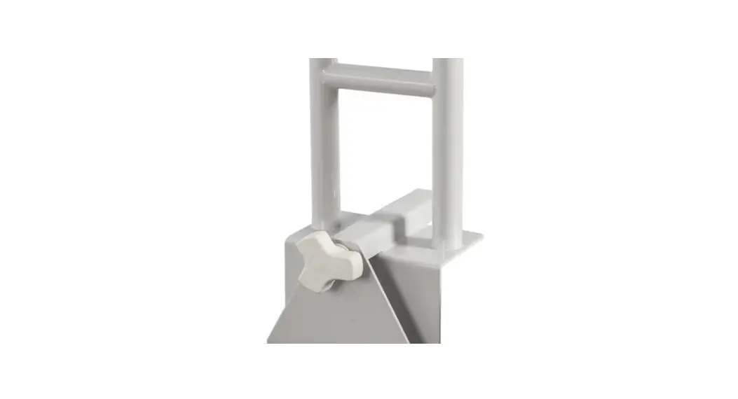 Nrs Healthcare L97780 Bathroom Safety Rail Instructions