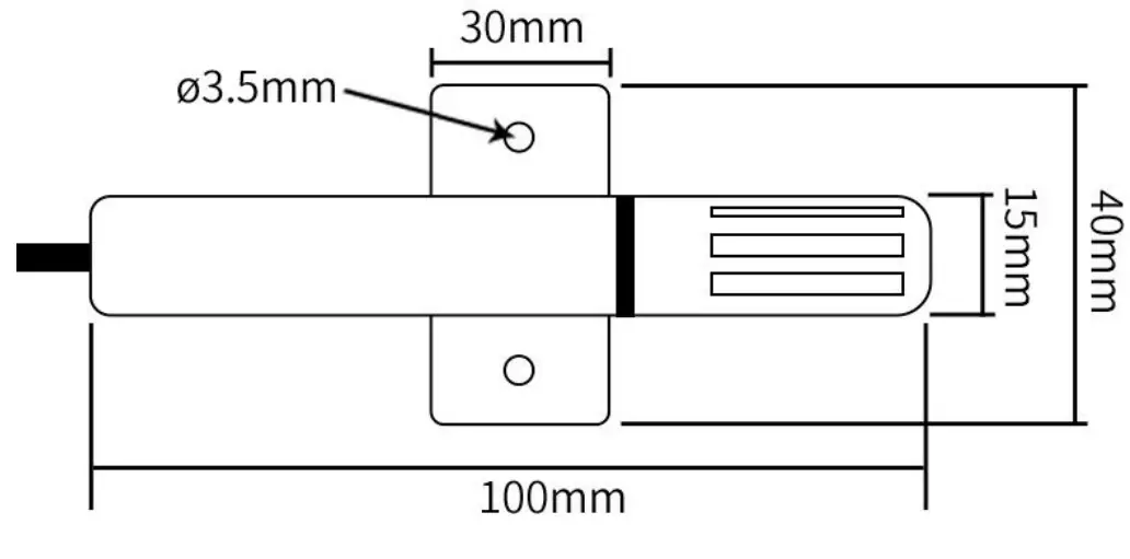 SONBEST SM7320M 4 20mArack Temperature and Humidity Sensor - fig