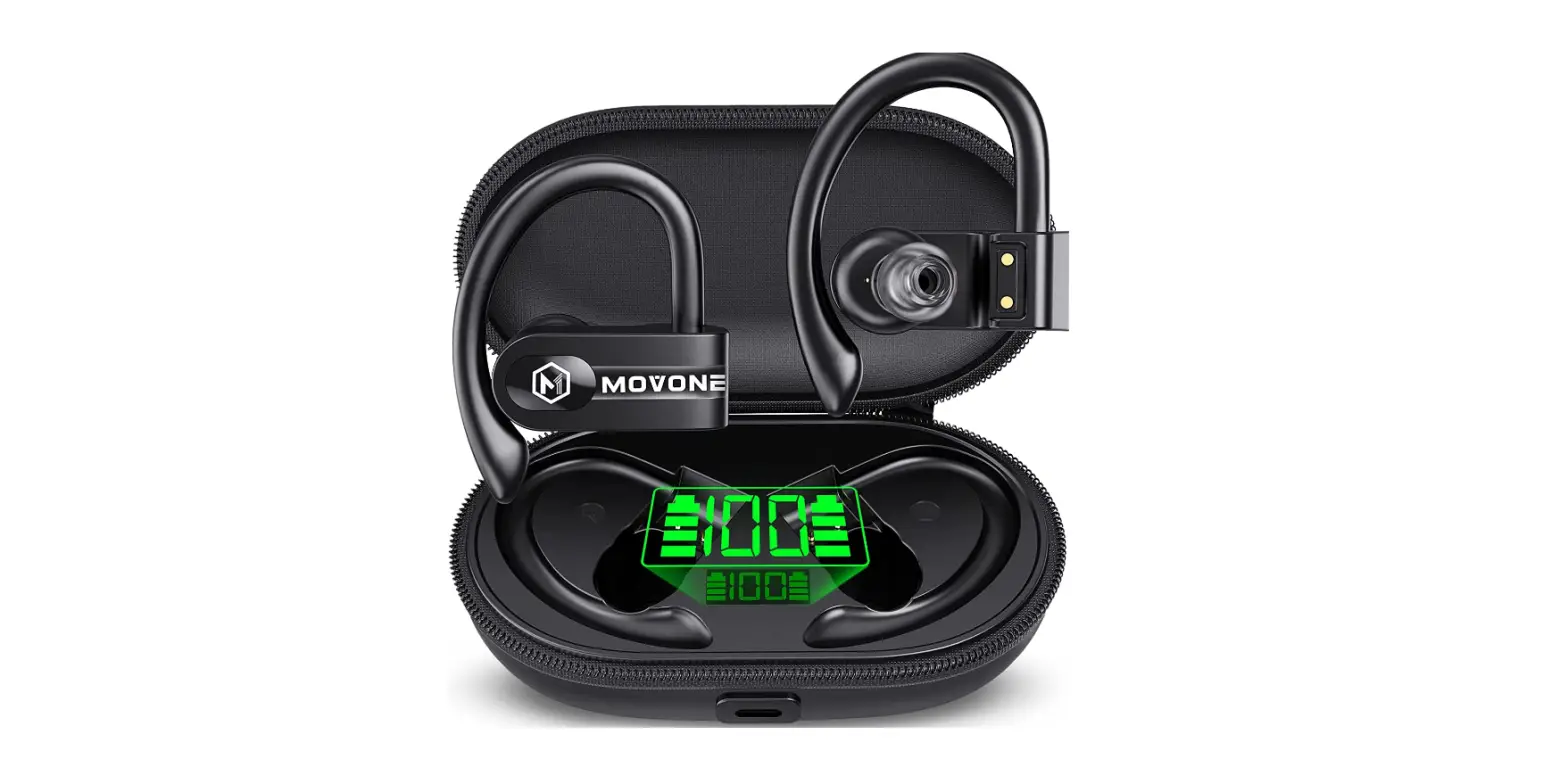 Movone Bluetooth Headphones Wireless Earbuds With Wireless Headphones-complete Features\instructions Manual