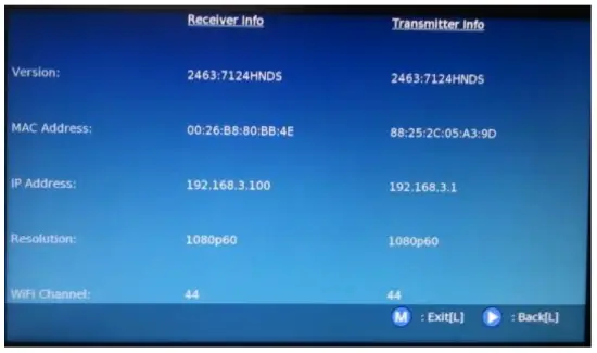 OPTICIS HDWX 100 TR Wireless HDMI Extender - fig21