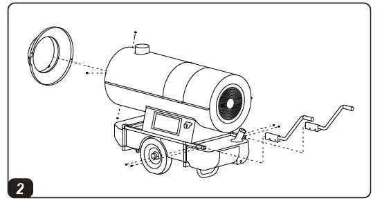MASTER BV-400-Indirect-Oil-Fired-Air-Heater-fig 3