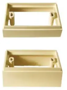 KMC STE 6000 Series Room Sensor and Thermostat - Mounting Insulators 3