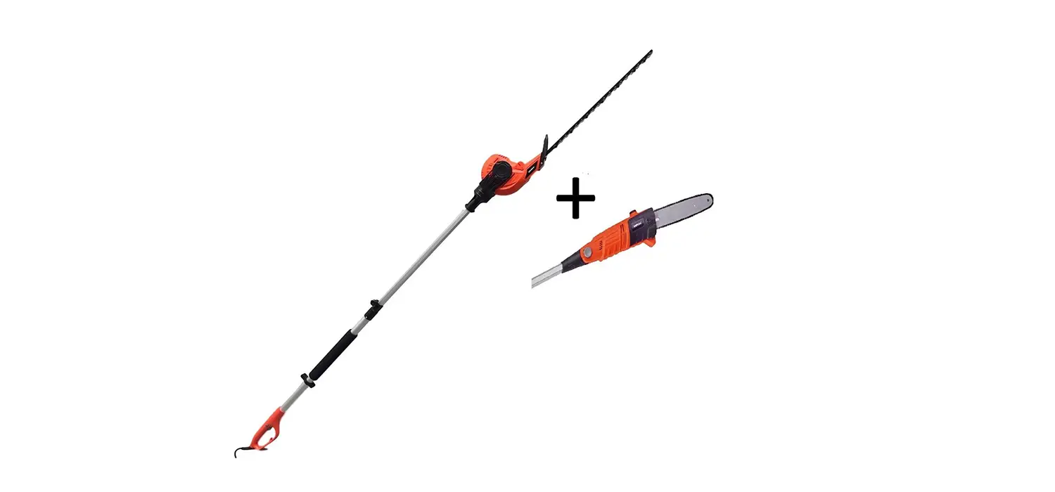 Eskde Electric Long Reach Combi Chain Saw Hedge Trimmer Kit Instruction Manual Eskde Electric Long Reach Combi Chain Saw Hedge Trimmer Kit Instruction Manual