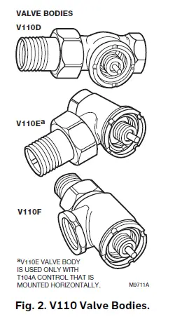 Honeywell T104A-Thermostatic-Control-FIG 2