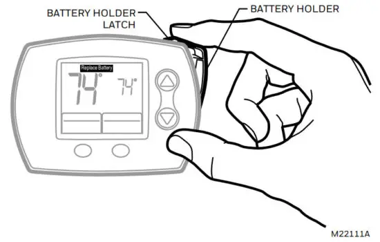 Honeywell TH5110D Non Programmable Thermostat - figure 10