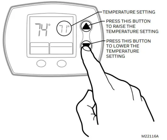 Honeywell TH5110D Non Programmable Thermostat - figure 13