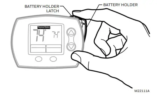 Honeywell TH5110D Non Programmable Thermostat - figure 8