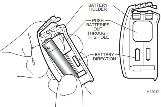 Honeywell TH5110D Non Programmable Thermostat - figure 9