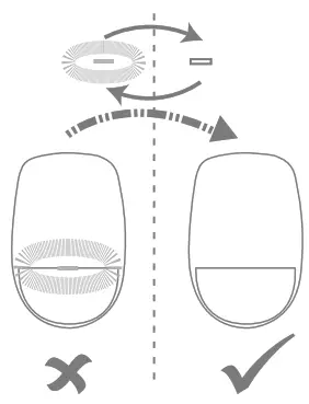 ABUS AZBW10000 Motion detector PIR PET - Powering