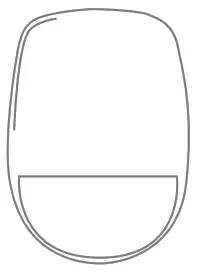 ABUS AZBW10000 Motion detector PIR PET