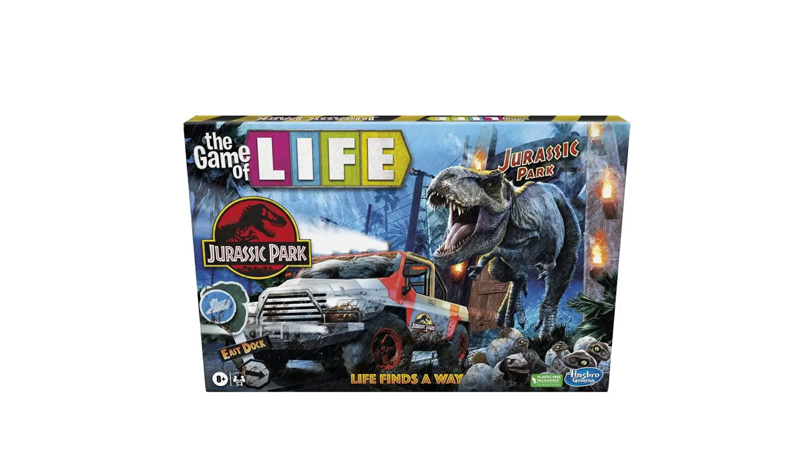 Hasbro Gaming F5413 The Game Of Life Jurassic Park Edition Game User Guide