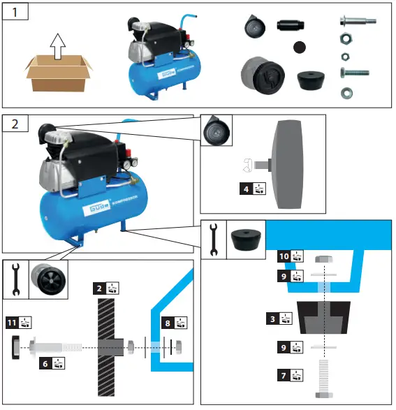 GUDE-231-Compressor-Instruction-fig-2