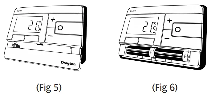 Schnelder Drayton Wireless Programmable Roomtemperature