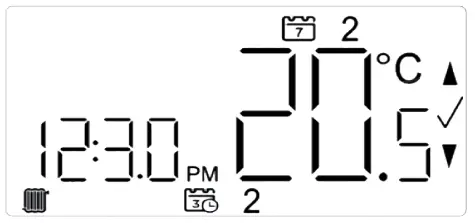 Schnelder Drayton Wireless Programmable back until