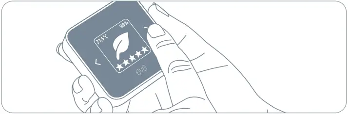 eve ROOM-003 Room Indoor Air Quality Monitor F