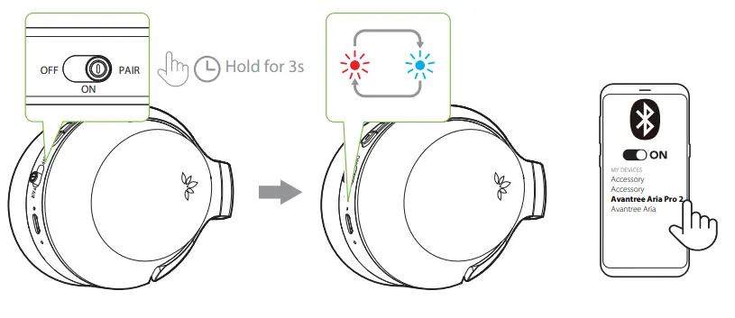 Avantree-BTHS-AS90P-ENC-Aria-Pro-Bluetooth-Headphones-10