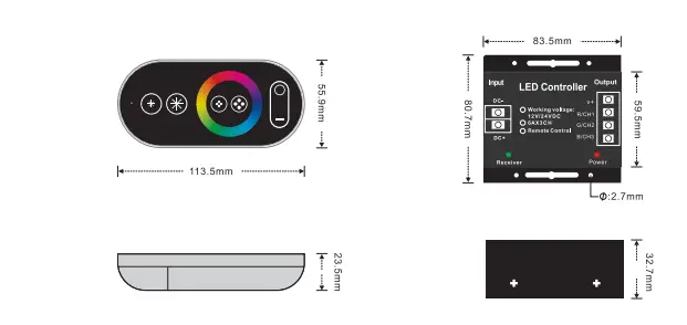 Shenzhen Opuri Technology GT888 LED RGB Controller-fig3
