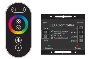 Shenzhen Opuri Technology GT888 LED RGB Controller-prod