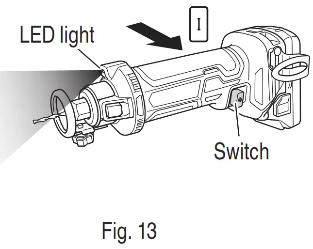 HiKOKI M 18DYA Cordless Cut Out Tool - fig 13