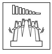 BOSCH ISIO Cordless Shrub and Grass Shears 6
