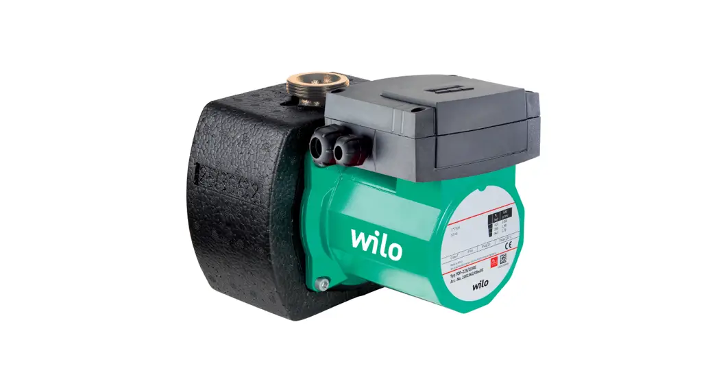 Wilo 2048340 Domestic Hot Water Pump Instruction Manual