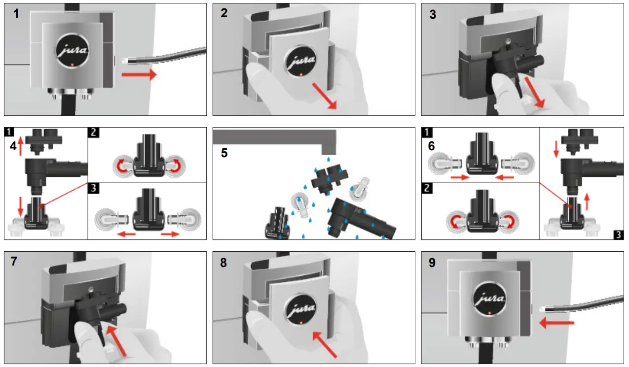 Jura GIGA X3C Gen II Coffee Maker Machine - clean