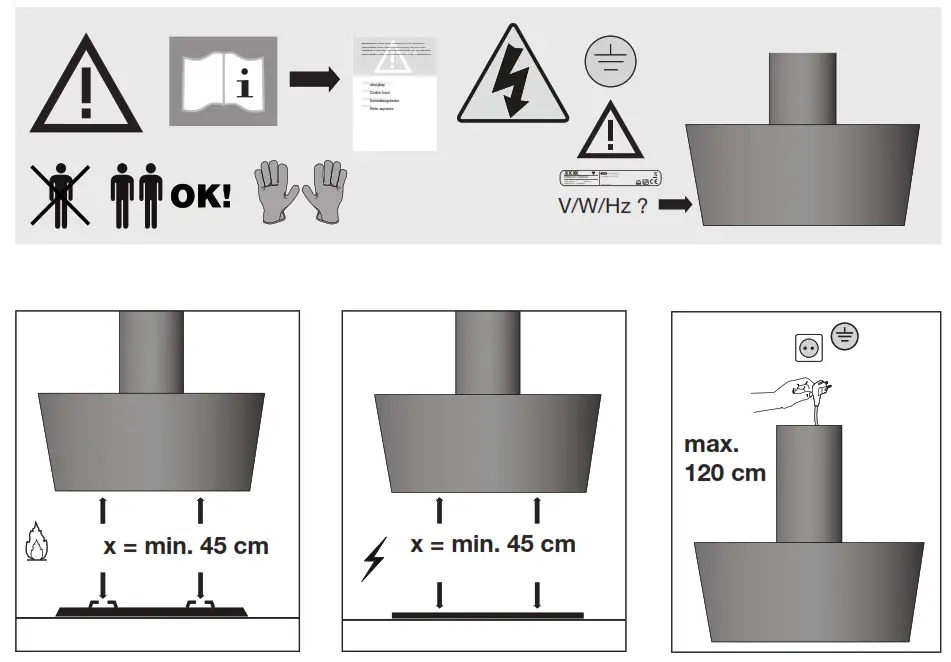 ETNA AD570ZT Cooker Hood - fig 1