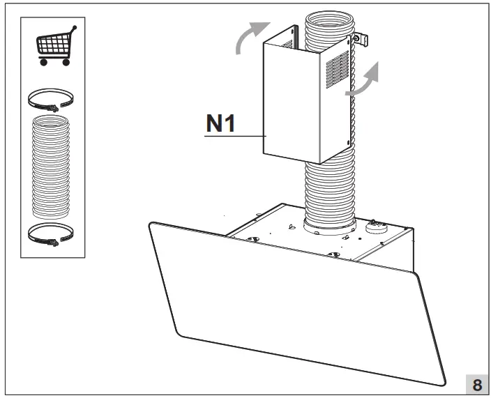 ETNA AD570ZT Cooker Hood - fig 13