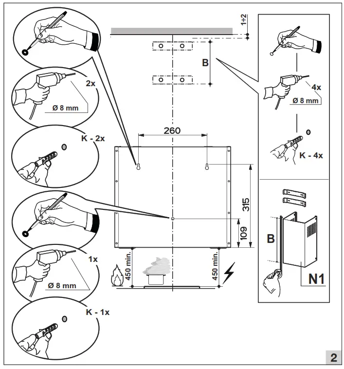 ETNA AD570ZT Cooker Hood - fig 7