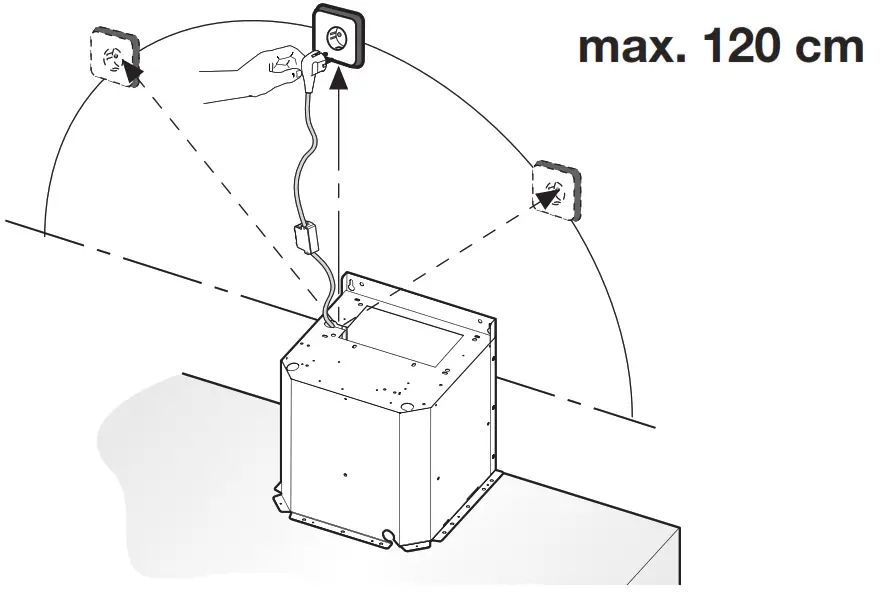 ETNA AD570ZT Cooker Hood - max. 120 cm