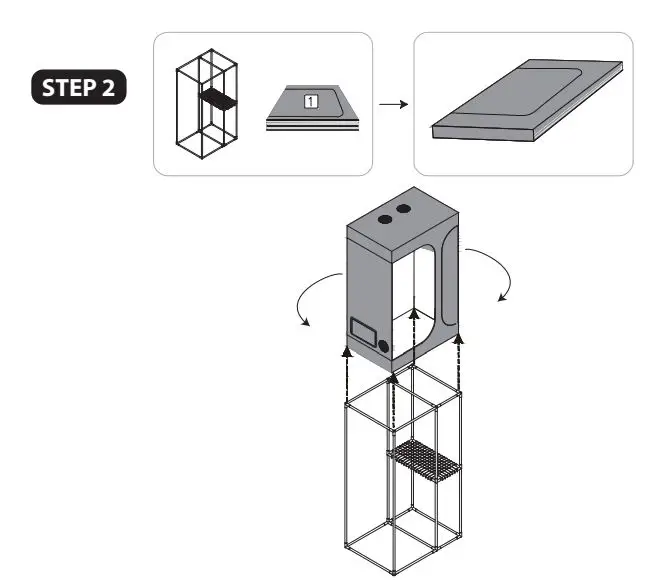 SereneLife-SLGT362IN-Hydroponic-Grow-Tent-Garden-4