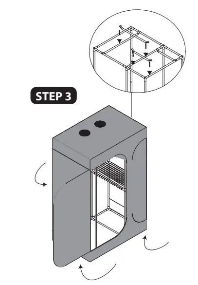 SereneLife-SLGT362IN-Hydroponic-Grow-Tent-Garden-5
