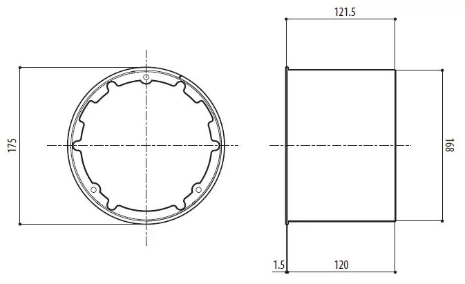 VIDEOTEC-NVXTUB-Dust-Protection-Frontal-Shield-fig-4