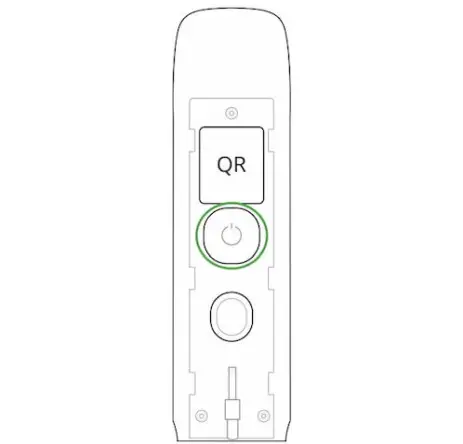 AJAX MotionProtect Curtain Curtain Type Wireless Motion Detector - Figure 3