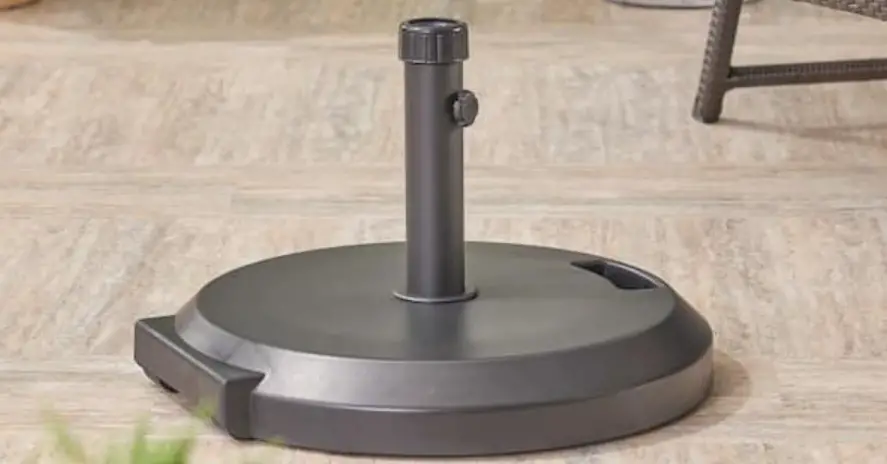 Westin Outdoor 9816272 20-inch Round Hard Plastic Free Standing Umbrella Base Instruction Manual