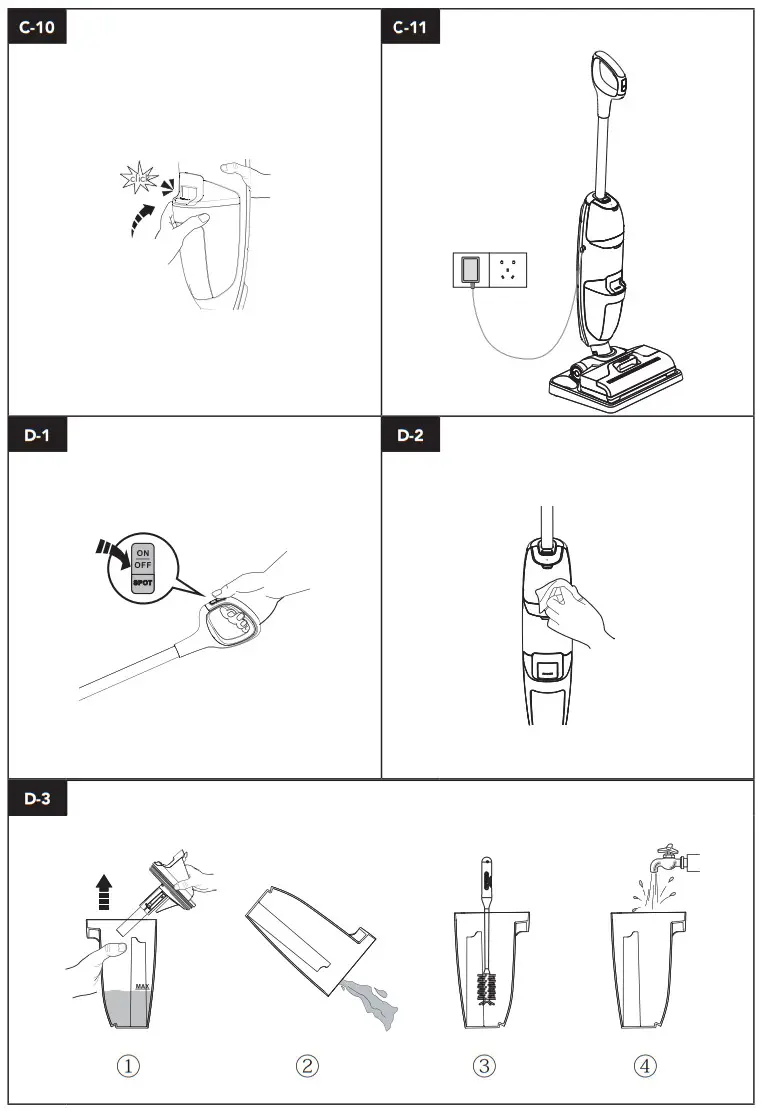 Tineco iFLOOR 2 SERIES Cordless Vacuum and Floor Washer - figure 3
