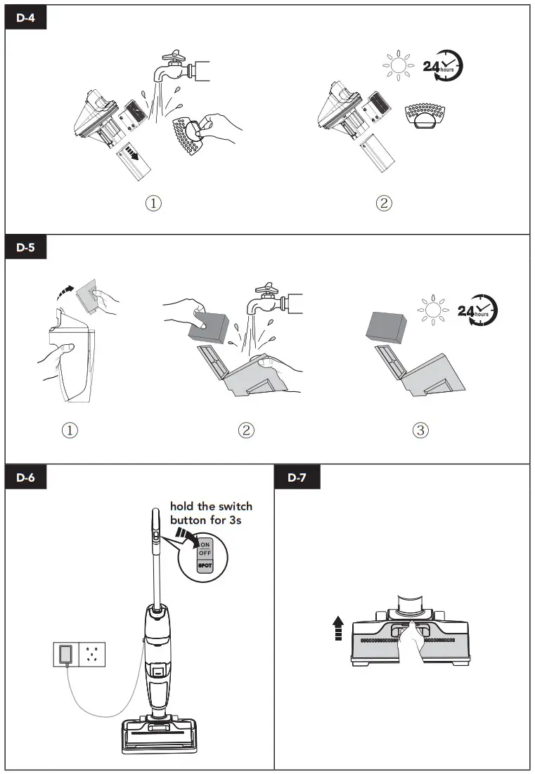 Tineco iFLOOR 2 SERIES Cordless Vacuum and Floor Washer - figure 4