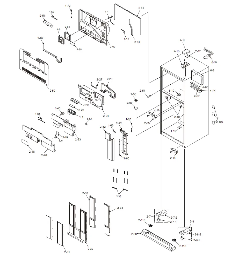 SHARP-SJ-XP580G-BK-Refrigerator-2