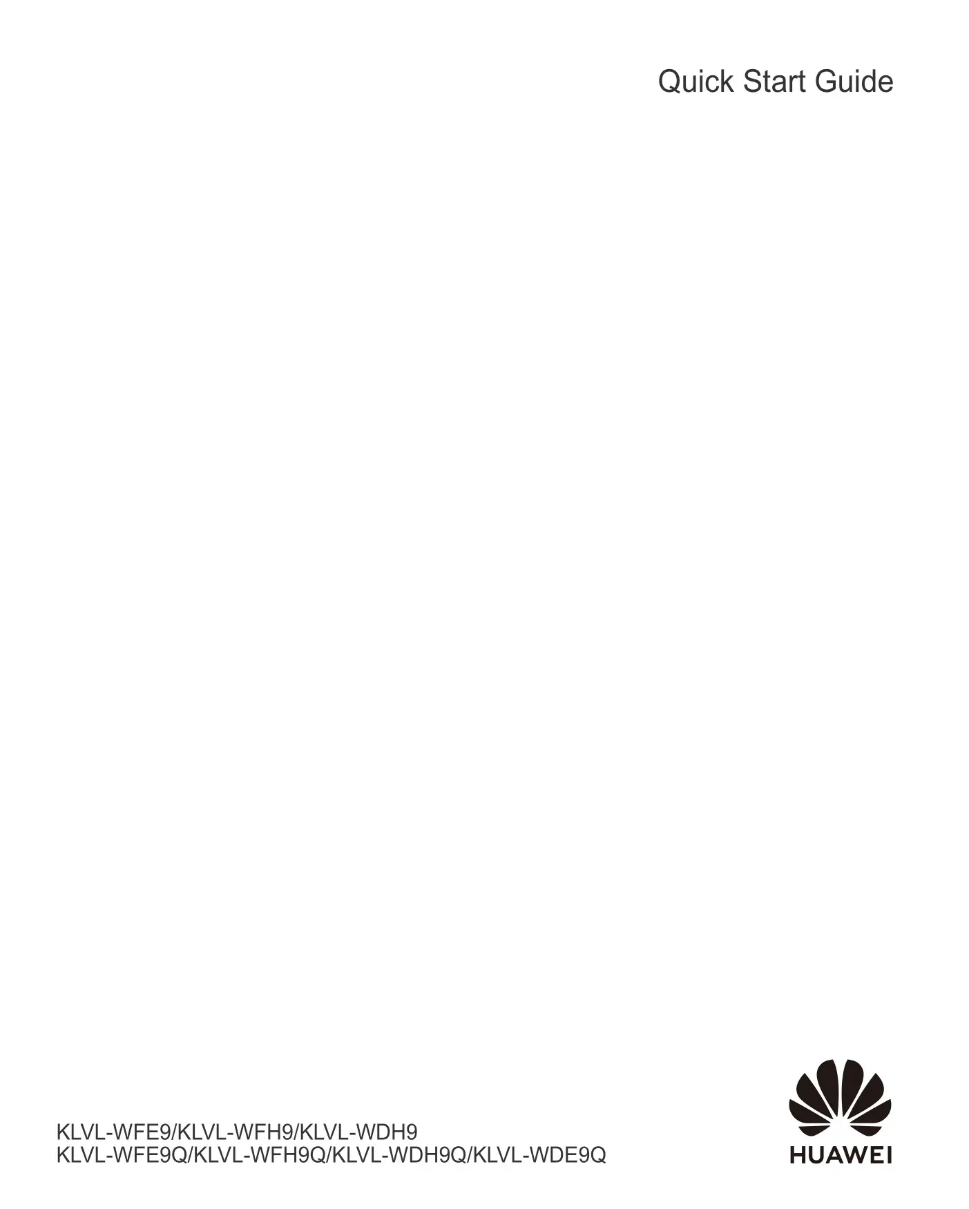 HUAWEI KLVL-WFE9 MateBook 14 2020 AMD User Guide