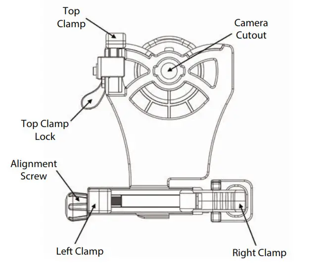 CARSON Smartphone Telescope Adapter - Phone Side