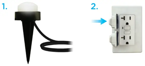 enbrighten 58107 Mini Color Changing Landscape Lights - Fig 6