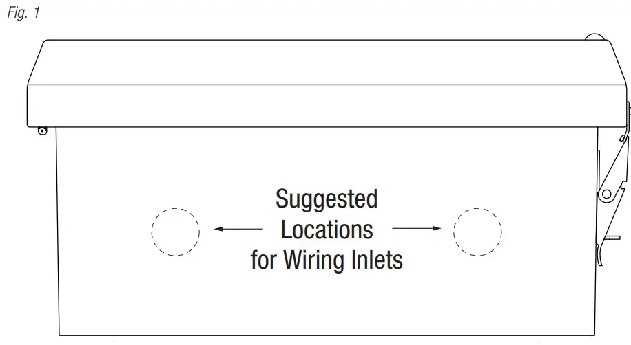 Altronix WayPoint30A Series AC Outdoor Power Supplies - Figure 1