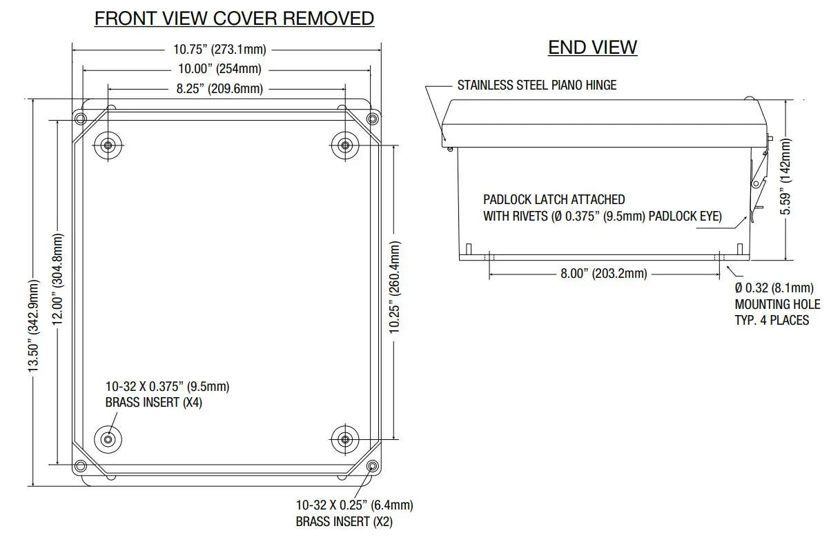Altronix WayPoint30A Series AC Outdoor Power Supplies - Figure 9