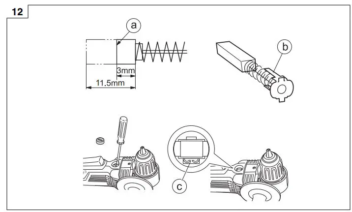 HiKOKI DN 14DSL Cordless Angle Drill Instruction Manual - How to use