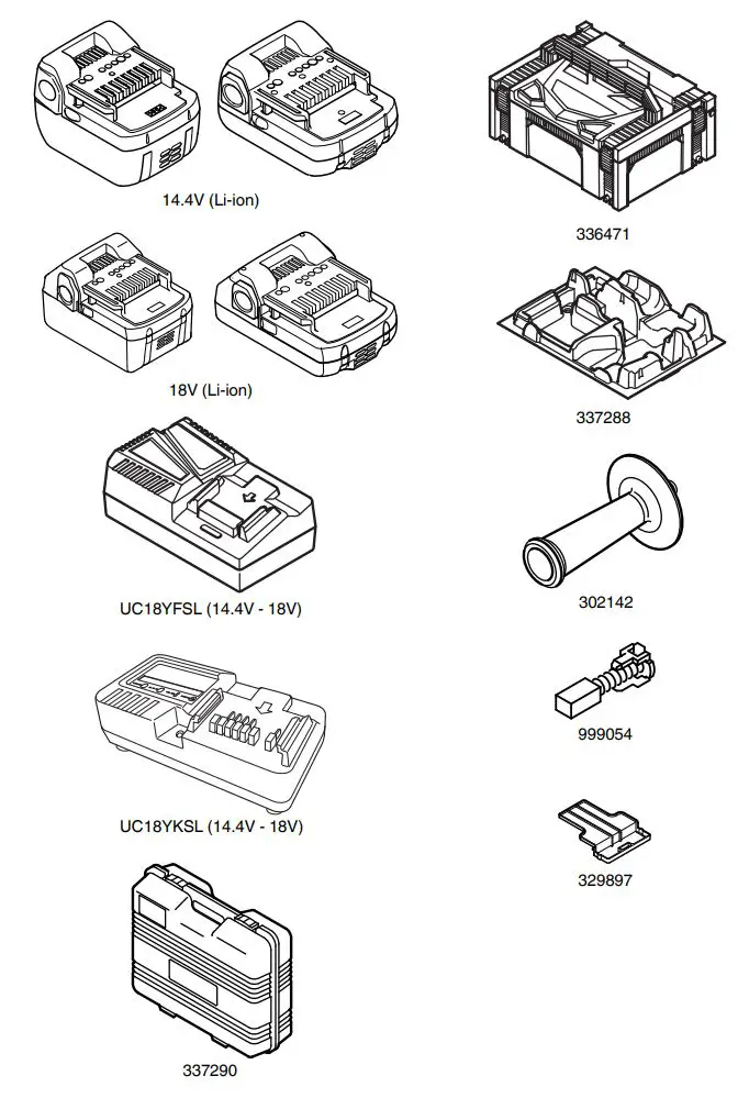 HiKOKI DN 14DSL Cordless Angle Drill Instruction Manual - How to use