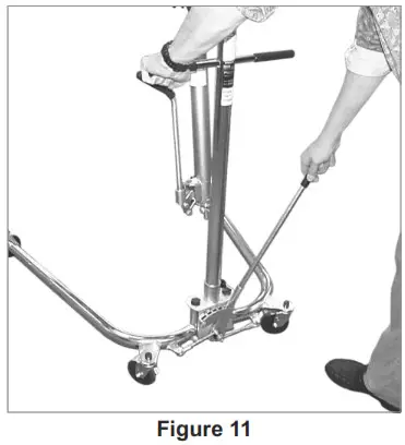 Joerns Healthcare C-HLA-2 Lifting and Repositioning - Operation 2