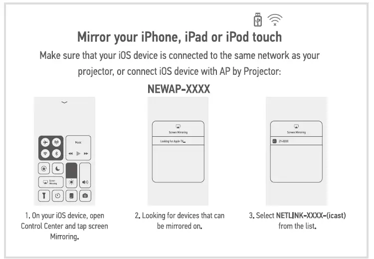 FunFlix ‎RD-882 Mini Projector HD Portable Projector - 11
