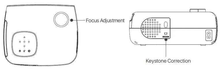 FunFlix ‎RD-882 Mini Projector HD Portable Projector - 5