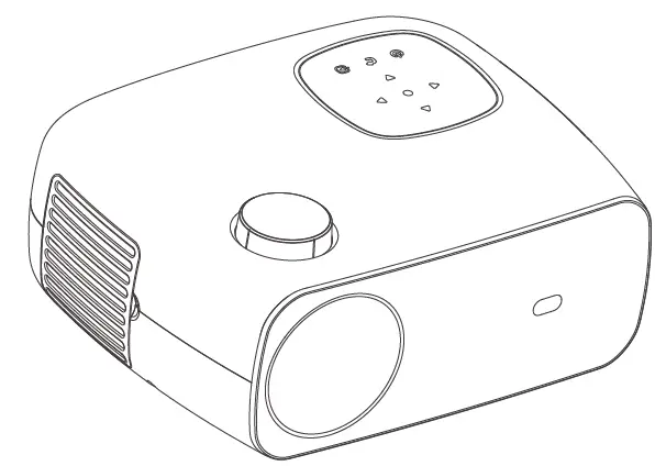 FunFlix ‎RD-882 Mini Projector HD Portable Projector